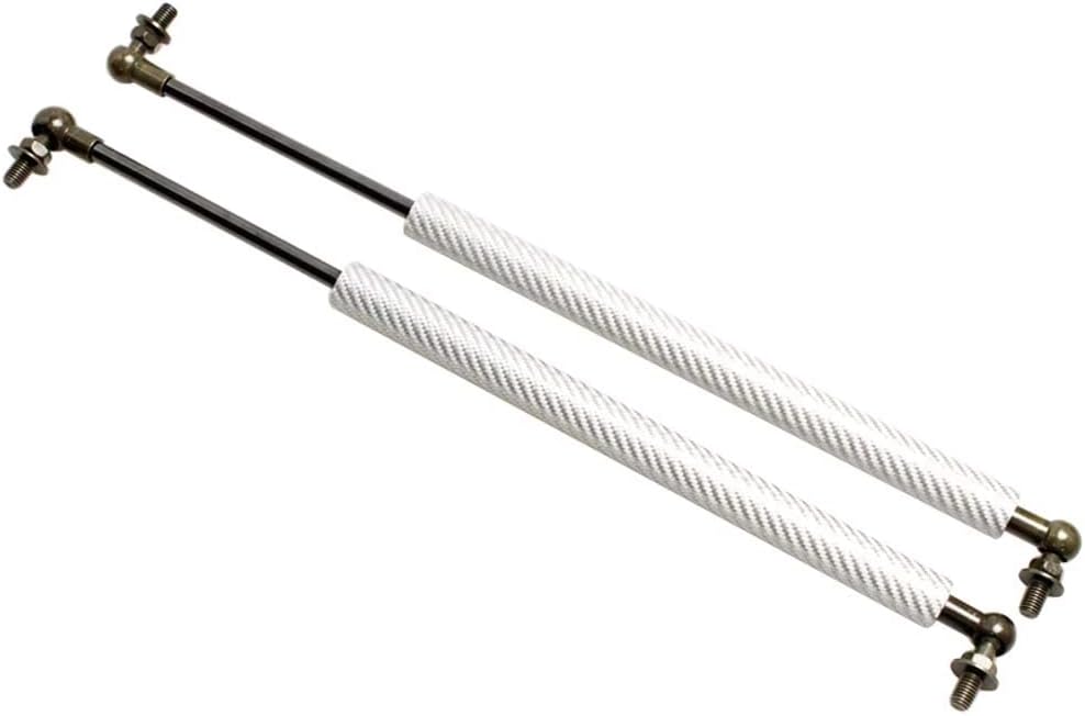 Hood Struts for 2013-2017 Honda Accord Coupe Front Bonnet Lift Support Rods Gas Springs Carbon Fiber Shock Absorber Dampers (Pure Black)