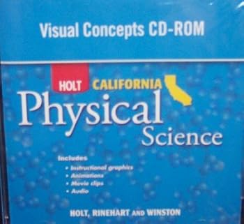 Hardcover Holt Science & Technology California: Visual Concepts CD-ROM Grade 8 Physical Science Book