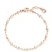 Produktbild Leonardo Ciao Nana Armband, Armschmuck aus Edelstahl mit Herzen, rose-gold, 17,5-20 cm, Anker-Kette, Damen Schmuck, Valentinstag, Love, 022965