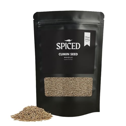 image for Rhythm Aromatics SPICED 6 Oz. Cumin Seeds Whole Gourmet Seeds for Seas