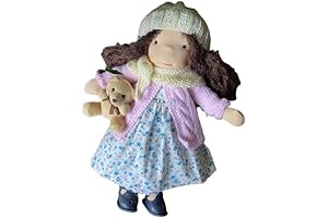 Handmade Organic Waldorf Doll: Encouraging Kids' Imaginative Play