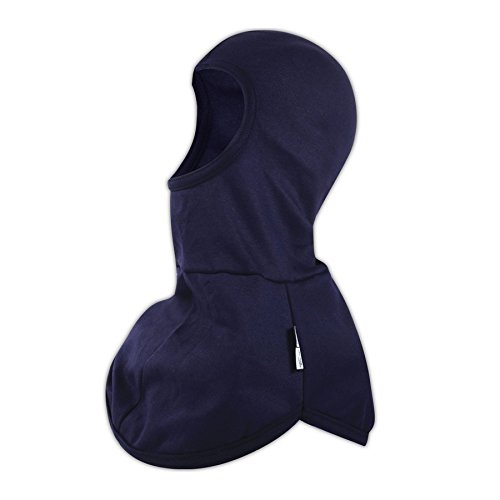 National Safety Apparel H11RY NFPA 70E Compliant Arc-Rated Balaclava, 30 Unhemmed, Denim Navy
