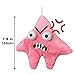 Grumpy Starfish,Pink Kicking Starfish Plush Pendant, Funny Spoofing Toy for Backpacks, Interactive Doll Ornament,Cute Schoolbag Pendant, Keychain, Suitable for Christmas, Halloween, Birthday Gifts…