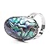 Produktbild NHOSS Neuseeland Natürliche Abalone Muschel Perlen Fingerringe for Männer Frauen Reiki Muschel Hochzeit Verlobung Verstellbarer Ring F054