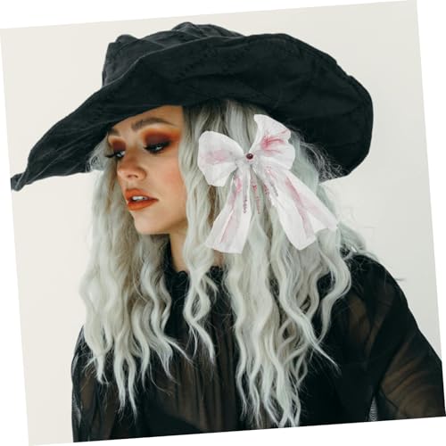 Barrette Halloween épouvantable accessoire cheveux pince squelette