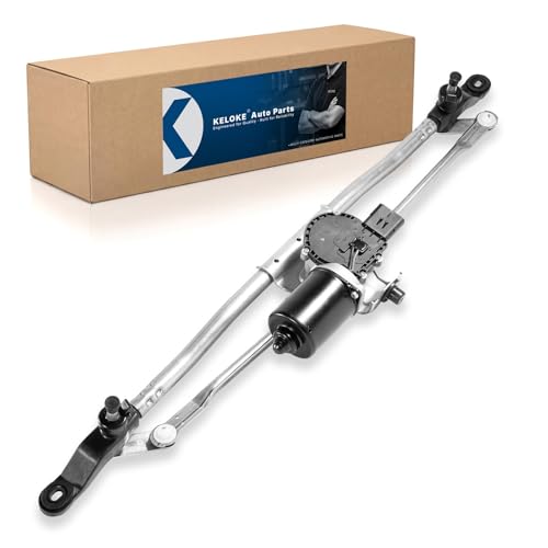 Keloke Front Windshield Wiper Motor and Linkage Assembly For Jeep