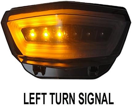 Integrated Led Tail Light Black/Smoke Suzuki V Strom 650 /DL650 / 650XT YEAR 17,18,19,2017,2018,2019