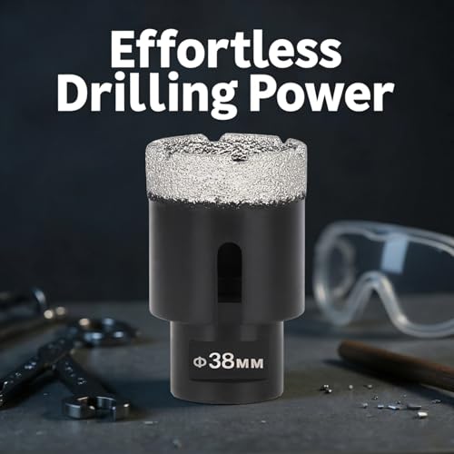 Juego de 2 brocas de 38 mm con adaptador hexagonal miniatura 4