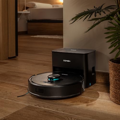 Cecotec Conga Y50 robotstofzuiger met lasernavigatie, 5000 Pa zuigkracht, zelflegende basis en multifunctionele borstel - Afbeelding 3