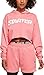 STARTER BLACK LABEL Felpa con Cappuccio da Donna Starter Cropped, Pompelmo Rosa