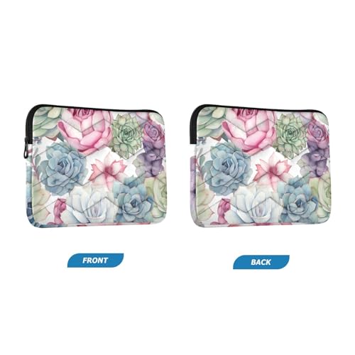 Funda para laptop 13-14 pulgadas con diseño floral multicolor miniatura 2