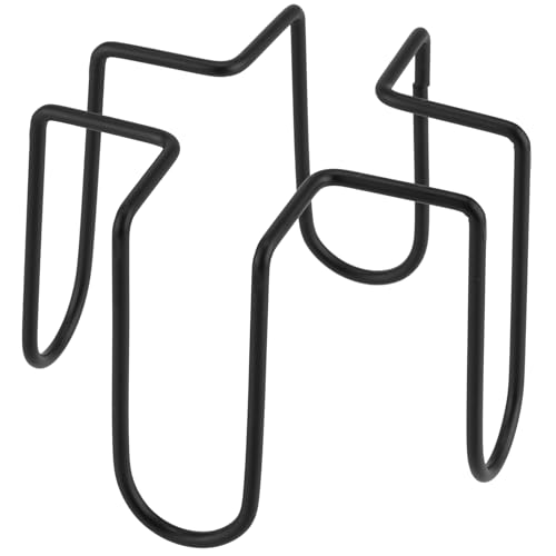 Support de dessous de verre en fer noir FUNSUEI pour table - 5