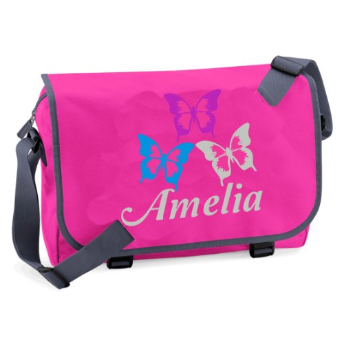 Cartable Fille rose fuchsia Edward Sinclair stylé pour aller à l'école primaire