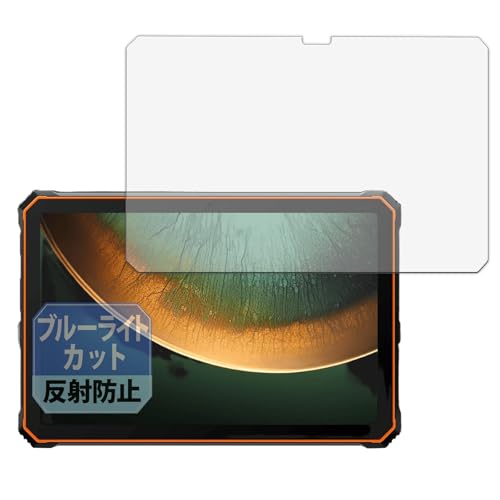 Leipsden Blackview Active 10 Pro �Ή� Blue Shield �ی� �t�B���� �u���[���C�g�J�b�g �ڂɗD���� ���˒ጸ ���{��