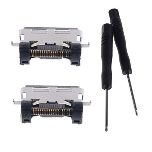 Prettyia USB Data Power Charge Port Socket Dock Connector with Tools For Sony PS Vita PSV 1000