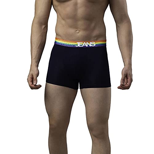 Image of Underjeans Men Cotton Blend Trunk - Pack of 2