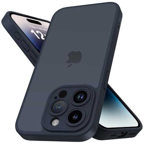 Mootobo for iPhone 14 Pro Case 6.1-Inch, Matte Shockproof Bumper Phone Cover