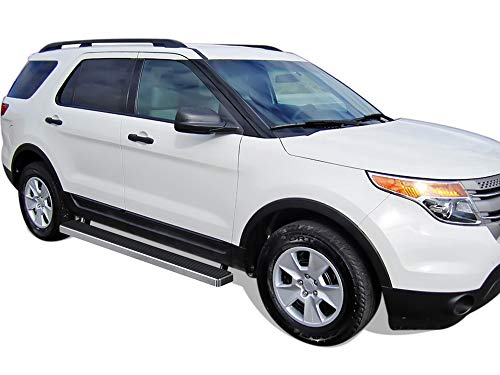 Estribos de acero inoxidable para Ford Explorer miniatura 2