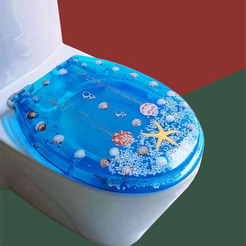 便座ソフトクローズ、 樹脂製トイレシート スロークローズ 42x36 cm UVOタイプトイレ用(Style 3)