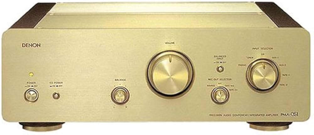 Denon PMA-S1 Hi-Fi Amplifier Gold : Amazon.nl: Electronics