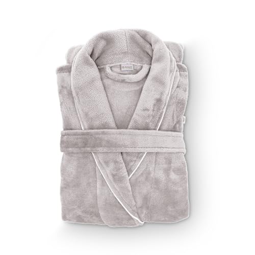 Roupão Banho Flannel Golden Adulto Unissex Toque Macio Microfibra Appel Home (BR, Alfa, G, Regular, Regular, Rosa)