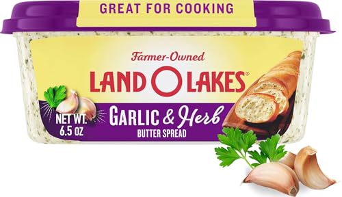 Land O Lakes Garlic & Herb Butter Spread, 6.5 oz Tub