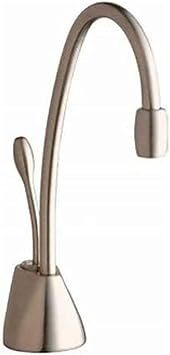 InSinkErator F-GN1100SN Contemporary Instant Hot Water Dispenser Faucet, Satin Nickel