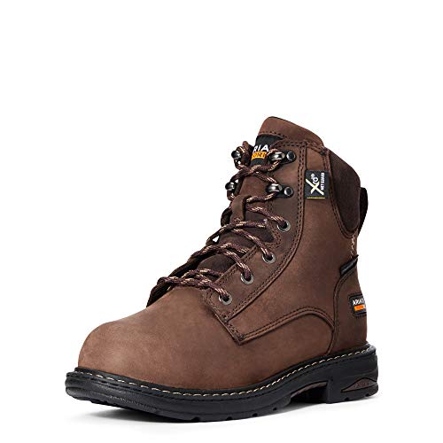 Ariat Womens Casey 6" Metguard Composite Toe Work Boot Oily Distressed Brown 6 #TOP9