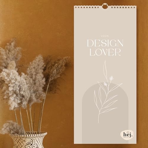 HEJ.Creation Wandkalender „Design Lover“ 2026 Premium Familienplaner im Modern Art Stil (2026)