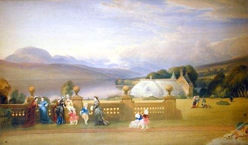 Toile Peinture Murale Le jardin de Mr Muir William Leighton Leitch Tableau 60x90