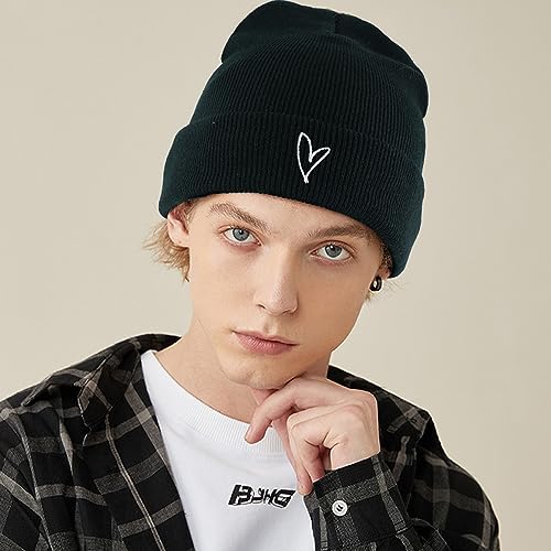 Image of Cool Graphic Beanie for Men and Women - Black