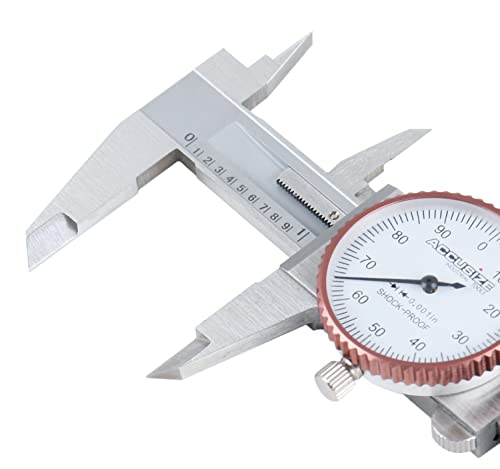 Accusize dial calibre acero inoxidable precisión 0.001 caja ajustable modelo P920-S214 5