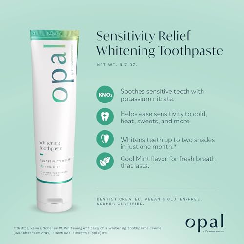 New Opal by Opalescence Go - (7 Treatments) Gentle Prefilled Teeth Whitening Trays w/Sensivity Toothpaste 4.7 Oz - Hydrogen Peroxide - Cool Mint - Made by Ultradent. 5761-5526-1 - Image 4