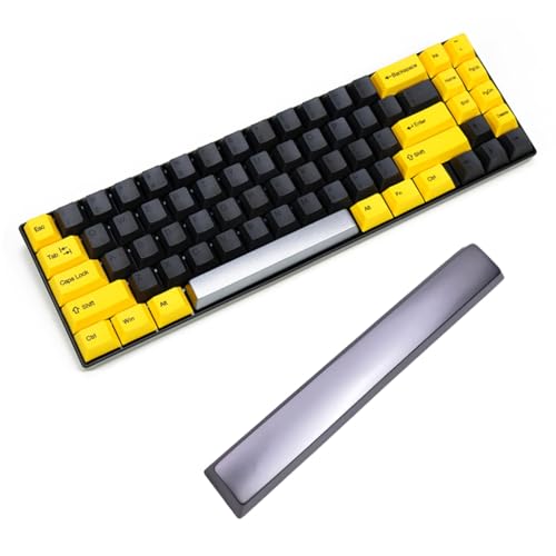 Barra espaciadora de aleación de zinc: tecla metálica resistente para setup gaming 2