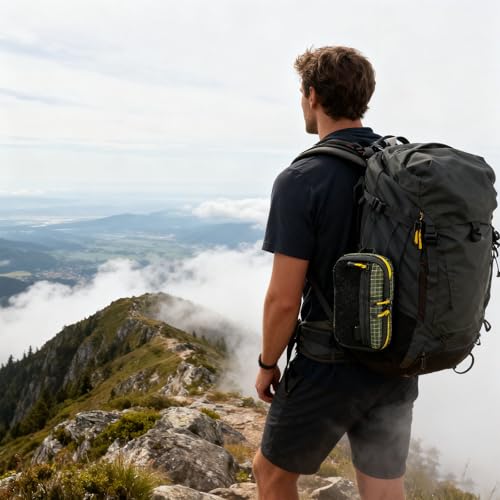 Planificateur fin en polyamide imperméable et pochette étanche multi-compartiments pour ranger vos appareils - 7