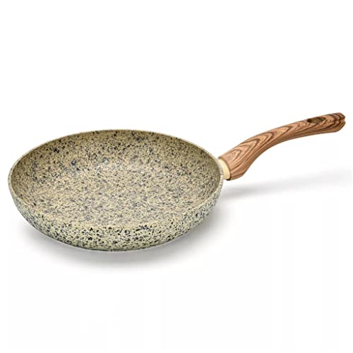 OQHAIR Utensilios De Cocina De Sartén De Aluminio Con Revestimiento Antiadherente (Color : A, Tamaño : 24cm) (A 24cm)