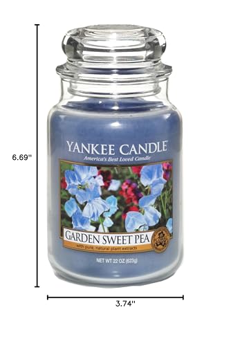 Yankee-Candle-22-oz-Garden-Sweet-Pea-Jar-Candle Yankee Candle 22 oz Garden Sweet Pea Jar Candle