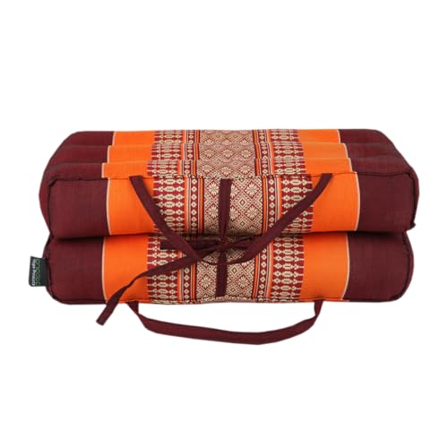 Coussin de yoga pliable zafu en kapok pour votre paix intérieure