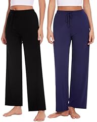 Wide Leg Black/Dark Blue