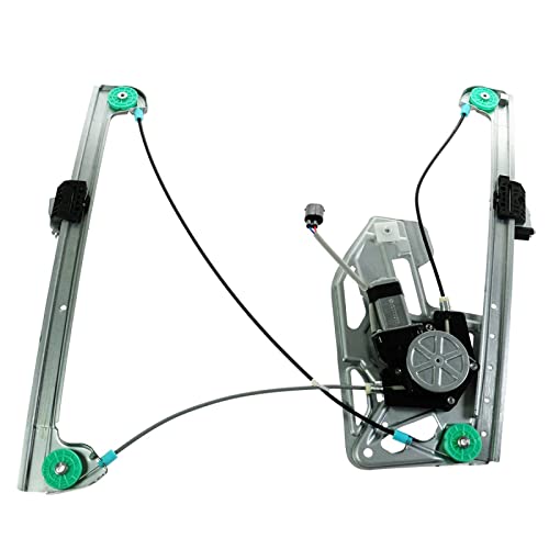 Image of TRQ Front Left Power Window Regulator & Motor Assembly Drivers Side Compatible with 1995-2001 BMW 740i 740iL 750iL