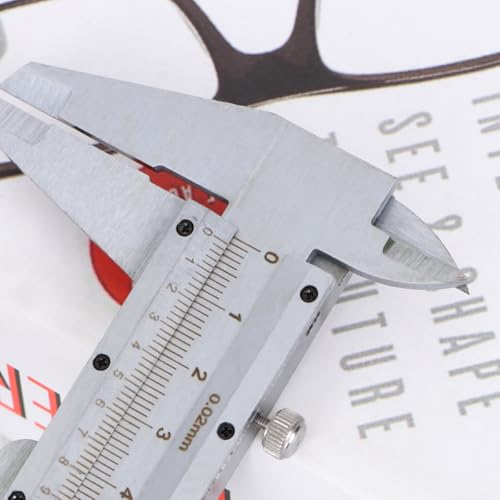 Calibrador Vernier de acero carbono con tornillo de bloqueo miniatura 2