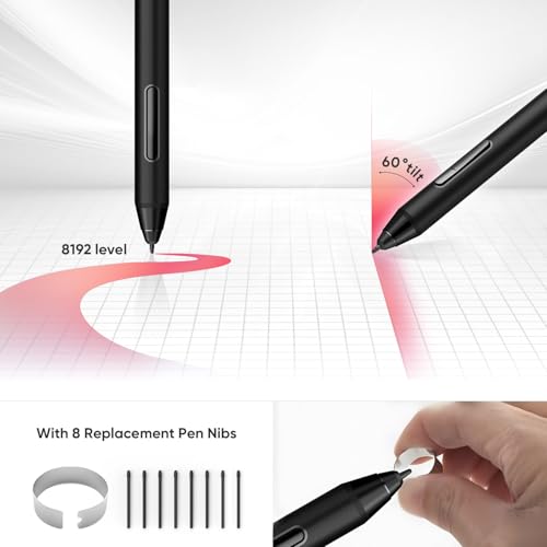 Image of XPPen 21.5 Inch Drawing Tablet with Screen 122% sRGB, Artist 22 2nd IPS Graphics Tablet with 8192 Levels Battery-Free Stylus, Pen Display with Adjustable Stand, AG Film for Windows, Mac, Chrome, Linux
