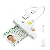 CAC Reader 2 in 1 Type C Dual Connector, DOD Military USB Common Access CAC Card Reader Type C USB Smart Card Reader Compatible with Windows, Mac OS Mini Fold Plug and Play