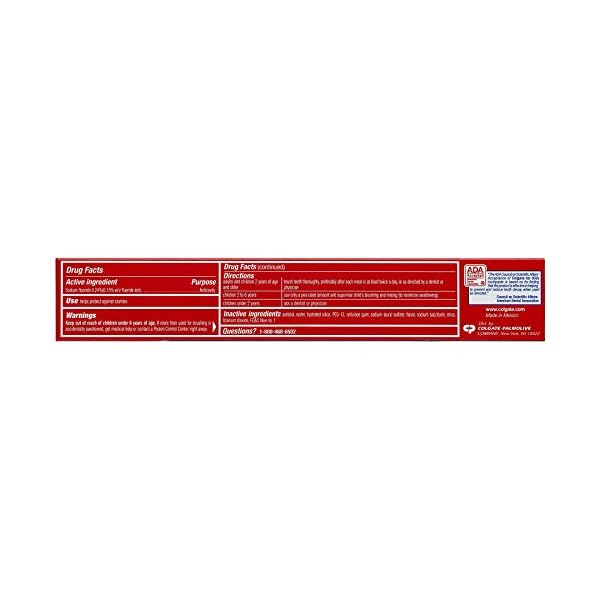 Colgate COLGATE fluoridhaltigen Zahnpasta Cavity Schutz für Kinder, Blase Frucht-Aroma 2,7 Unzen (3er-Pack) – Bild 9