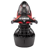 Yamaha Seascooter RDS300 with Camera Mount Recreational Dive Series Underwater Scooter , Black / Red, Large