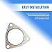 Jewkot 2 PCS Car Exhaust Pipe Gasket, 2.99