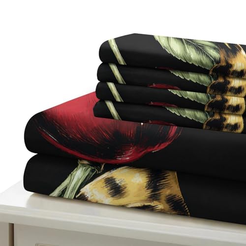 Parure de lit Noël 3D en microfibre super douce 260x220cm - 7