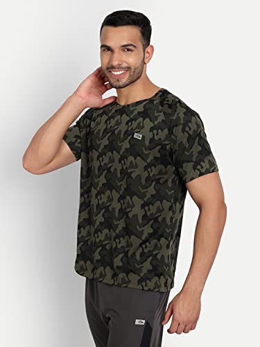 Image of PERF Regular Fit Half Sleeve T-Shirt for Men (PMATES22052)