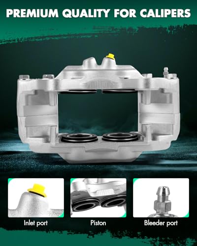 Image of SCITOO 19-2767 Front Left Driver Side Brake Caliper Fits For Lexus For GX470 2003-2009,For Toyota For 4Runner 2003-2009, Without Bracket,1PC
