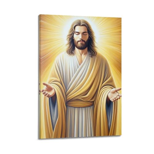 Poster chrétien de Jésus pour nourrir la foi et embellir la maison